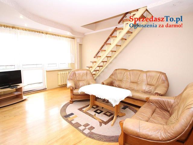 DWUPOZIOMOWE MIESZKANIE, 2 ŁAZIENKI, BALKON
