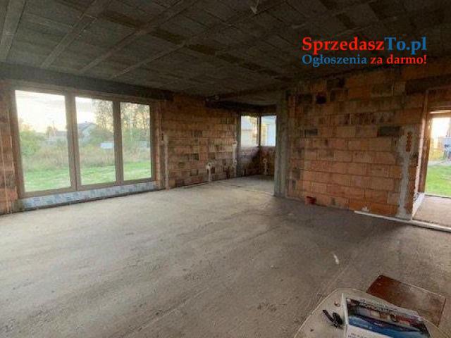 Dom:  123,72 m² , 4 pokoje, duży salon Benignowo gm Słupca