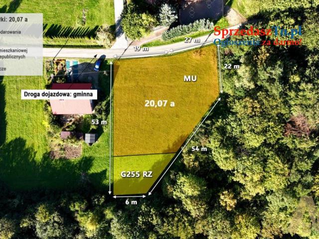 Działka rolno-budowlana pod lasem - 7
