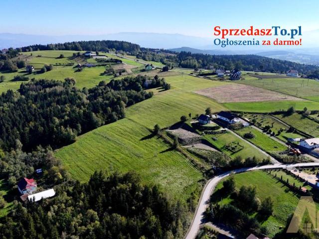 Działka z widokami i lasem