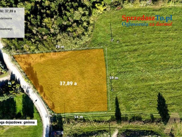 Działka z widokami i lasem - 8