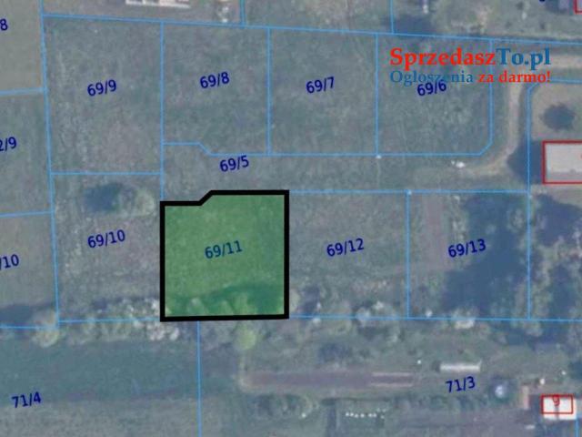 Działka budowlana 1073 m² w Kolniku – spokojna okolica, blisko Trójmiasta