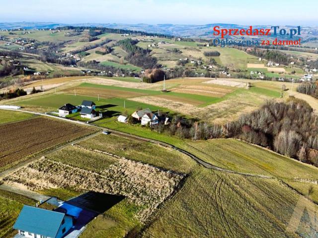 Działka budowlana z mediami i pięknym widokiem