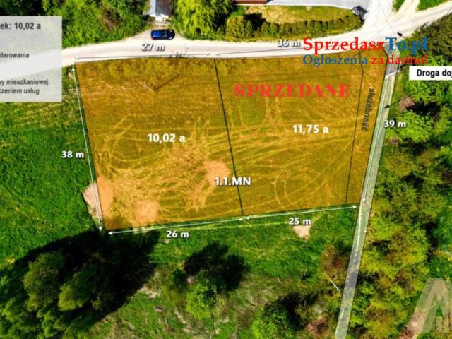 OSTATNIA Działka budowlana, Dabrowa gm. Chełmiec