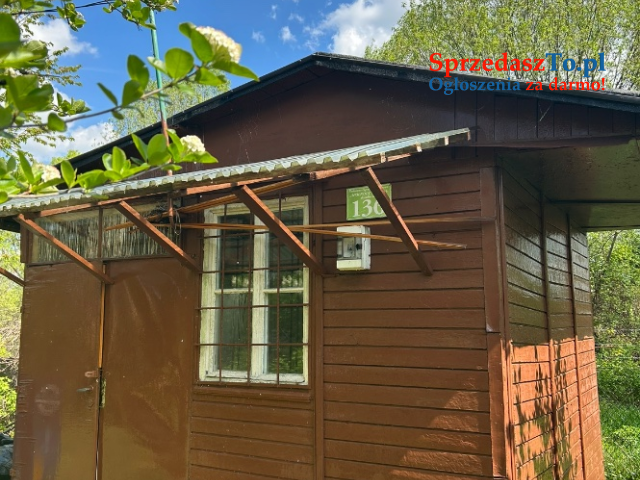 Działka z domkiem ROD ul.Blich GORLICE