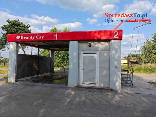 Myjnia samochodowa bezdotykowa 2 stanowiskowa z działką gm Kampinos