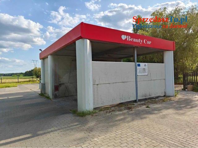 Myjnia samochodowa bezdotykowa 2 stanowiskowa z działką gm Kampinos
