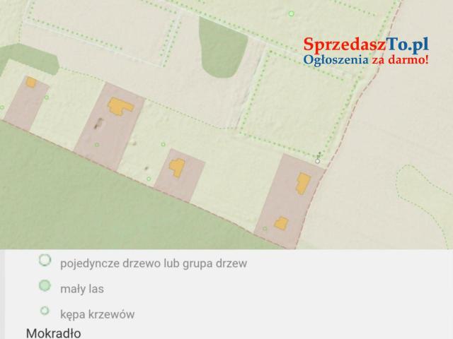 Działka w Chwalęcicach o powieszchni 87ar z możliwoscą budowy 5 domów