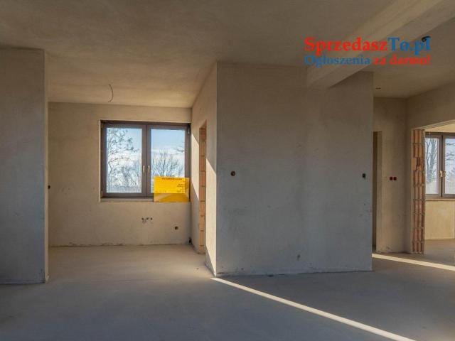 Dom w budowie. Stan surowy, zamknięty - Święciec, gm. Kramsk