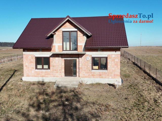 Dom w budowie. Stan surowy, zamknięty - Święciec, gm. Kramsk