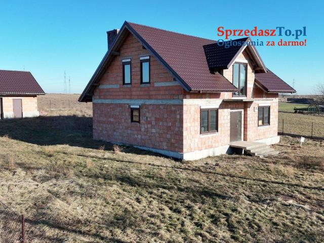 Dom w budowie. Stan surowy, zamknięty - Święciec, gm. Kramsk