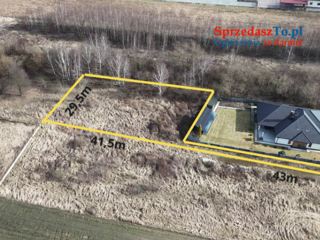 Działka pod zabudowę jednorodzinną Konin