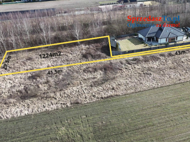 Działka pod zabudowę jednorodzinną Konin