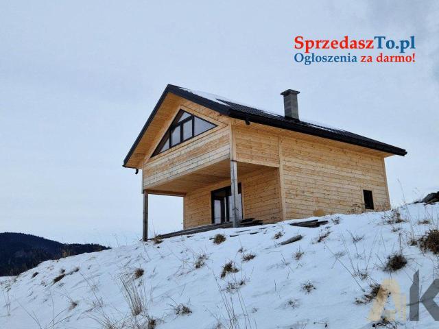 Na sprzedaż dom drewniany – Łabowa 70m2