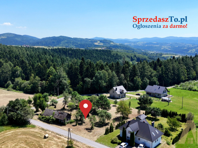 Działka budowlana z panoramicznym widokiem na Beskidy!