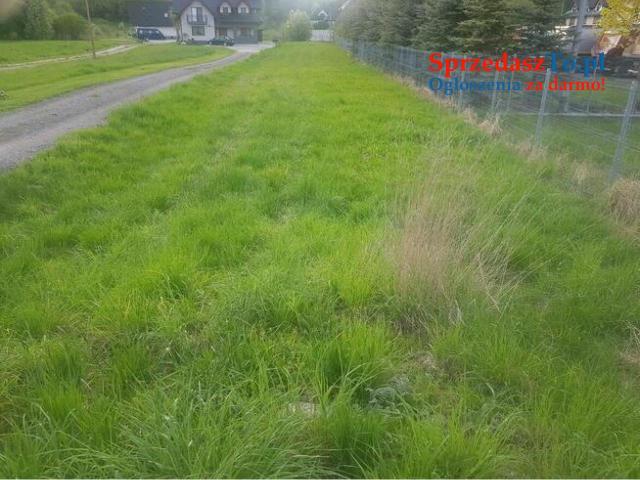 działka budowlana 1400 m2 szaflary 300 tysięcy