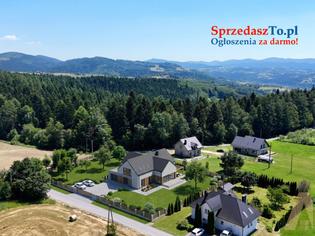 Działka budowlana z panoramicznym widokiem na Beskidy!