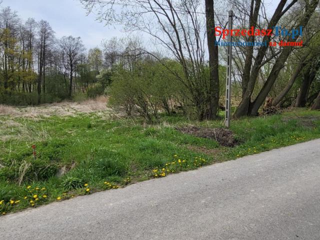 Działka przy drodze