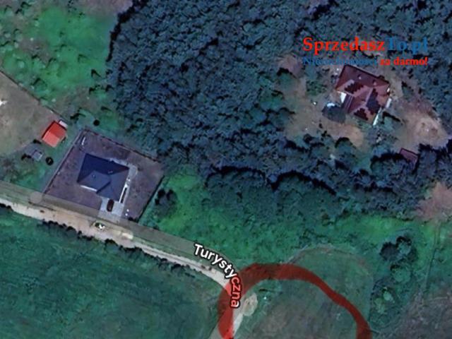 Działka budowlana w Osieku nad Wisłą prąd jest