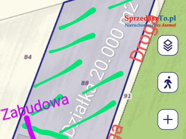 Sprzedam działkę mieszkaniowo rekreacyjną z MPZP i warunkami zabudowy