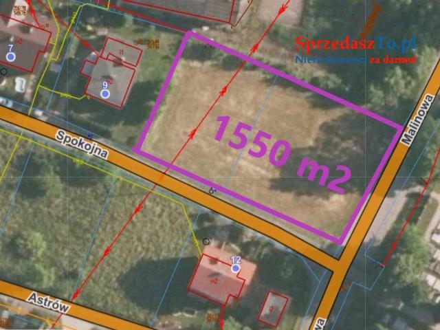 Atrakcyjna działka budowlana 1550 m² w Goleszowie