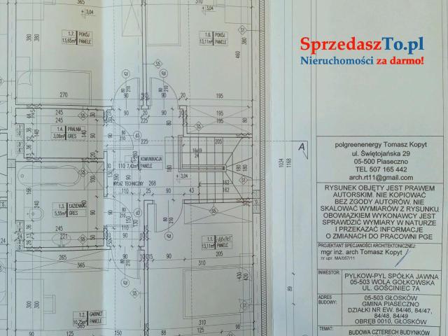 Dom jednorodziny w zabudowie szeregowej, Głosków - 7