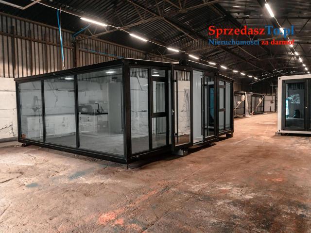 budynki mobilne pod usługi, biura, domy letniskowe - od ręki 35 i 20 m2