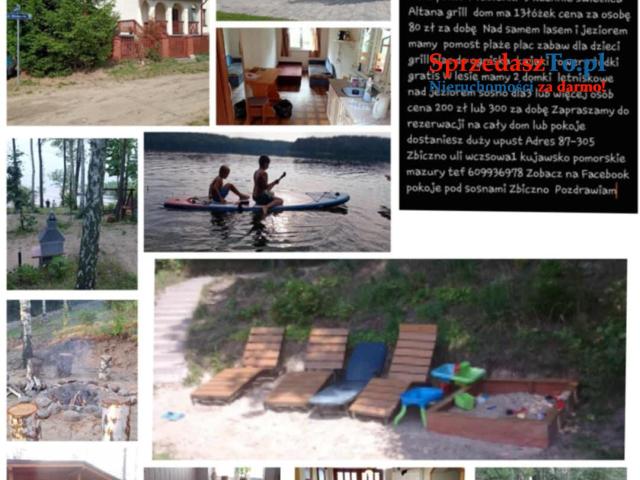 Agroturystyka  z linią brzegową z pomost plaża Zbiczno - 10