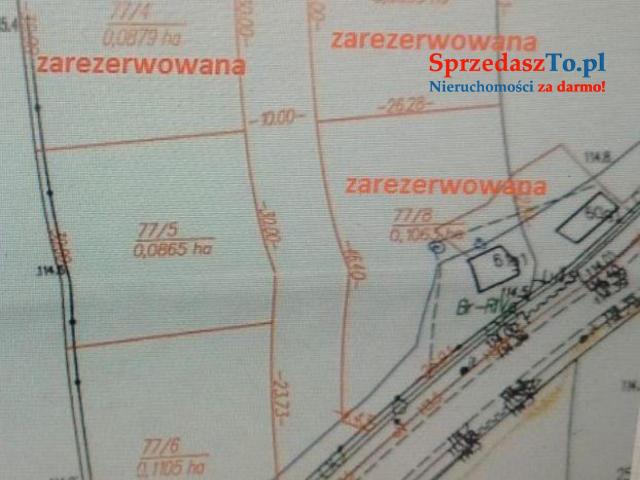 Działki z warunkami zabudowy w Niechodzinie