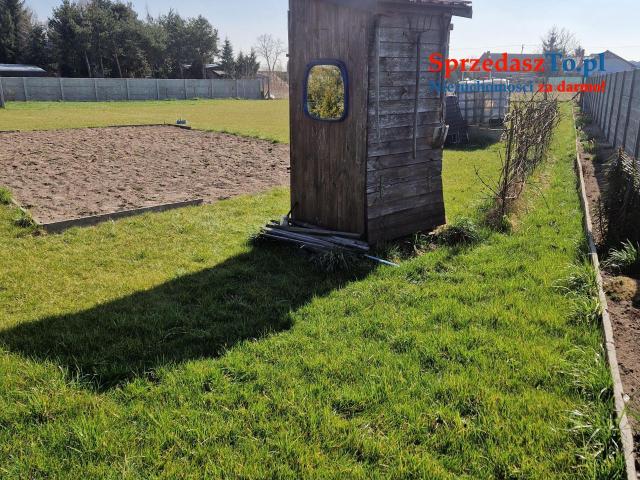 Działka zagospodarowana